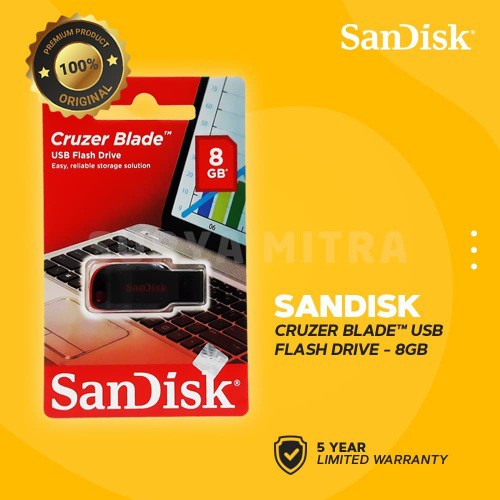 FLASHDISK SANDISK 8GB CZ50