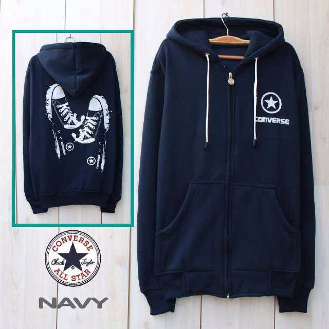 JAKET SWEATER ZIPPER CONVERSE BOOT / SEPATU KEREN