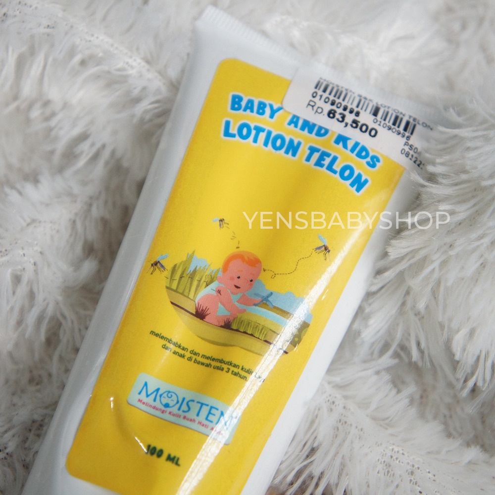 MOISTEN Lotion Telon Kayu Putih Anak dan Bayi Kids and Baby Newborn 100 ml Pelembab Penghangat Bayi