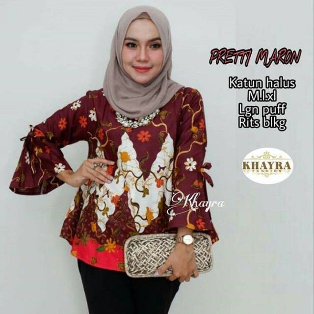 GROSIR BATIK BLOUSE PRIMIS UNGGULJAYA