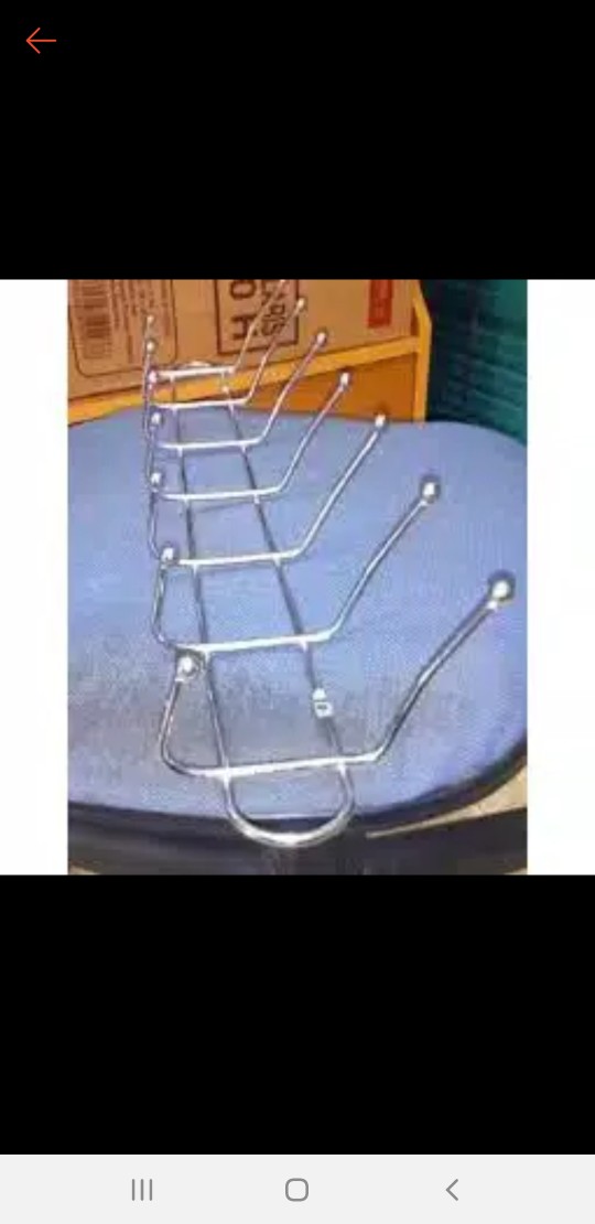 Hanger Kapstok Zumbo Gantungan Baju Stainless 485-7 7t 14 Kait