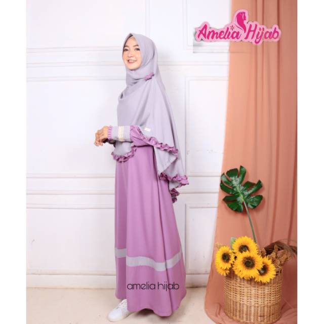 Gamis Kamila /gamis set / gamis adem/ gamis syar'i