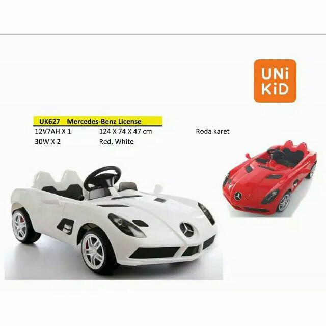 MOBIL AKI UK 627 MERCEDES BENZ LICENSE UNIKID ~MAINAN ANAK