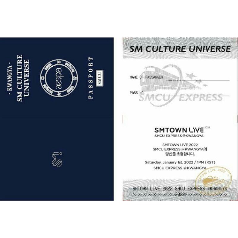 TIKET + PASPOR KWANGYA SMCU SMTOWN 2022
