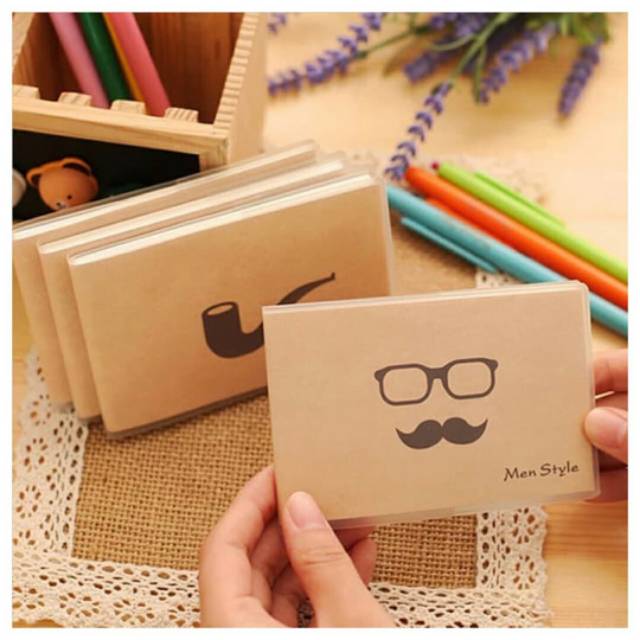 

Memo Pad / Buku Tulis Saku Mustache