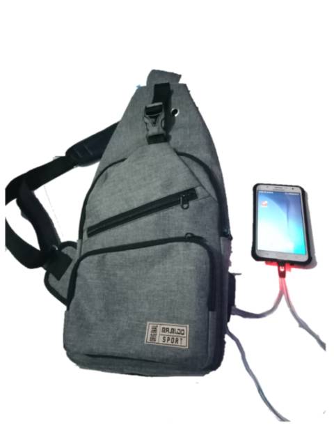 Promo..!! TAS USB Selempang sling bag tas pungung