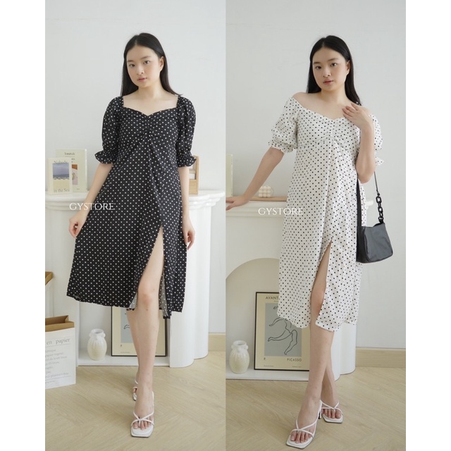 Midi Dress Polka 215