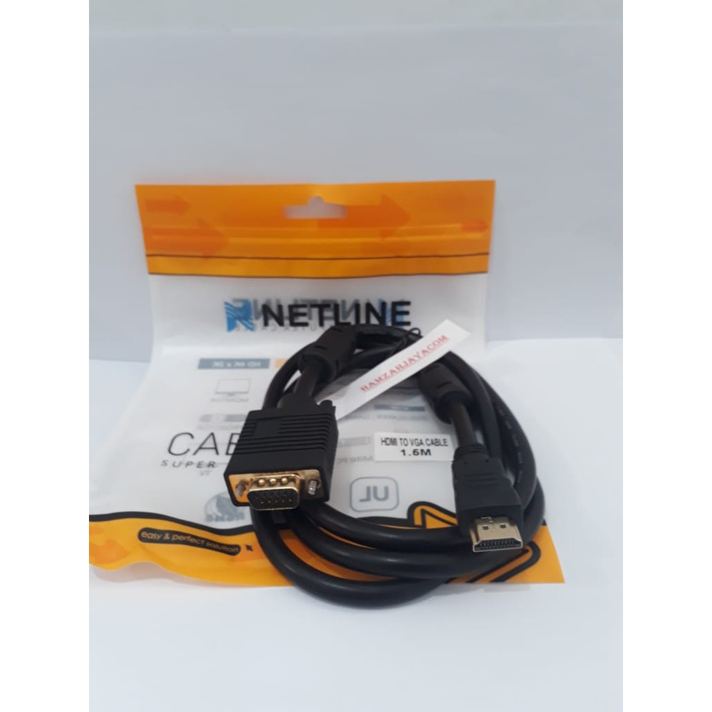 Kabel HDMI to VGA/Converter VGA to HDMI Cable Original 1