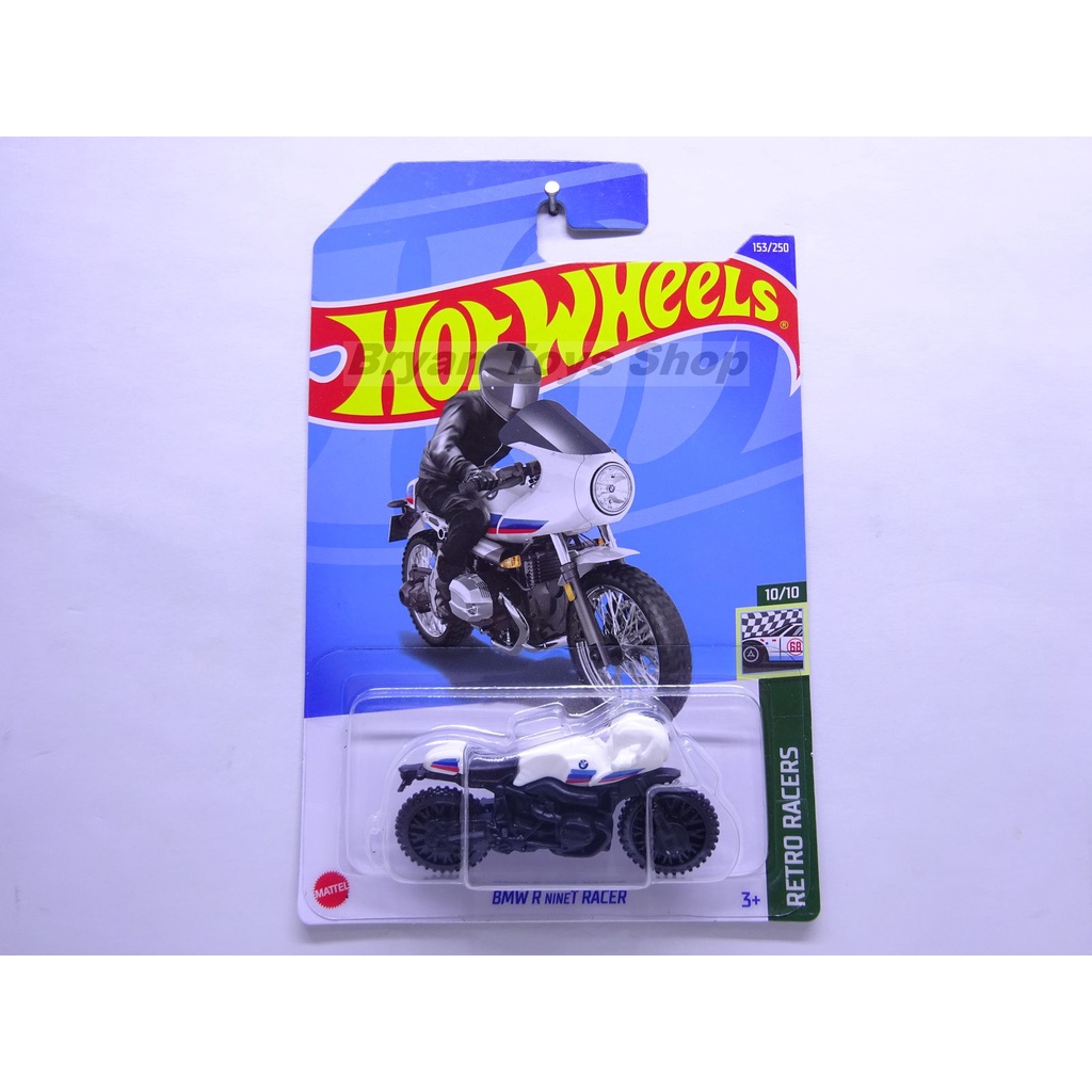 Hot Wheels BMW R NineT Racer Putih