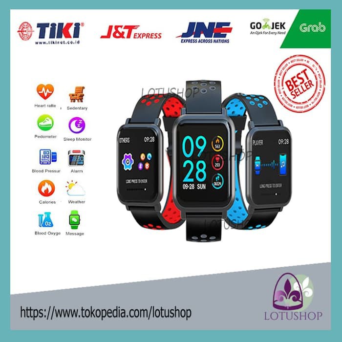 Smart Watch SN60 Sports Wrist Band IP68 Waterproof Blood Pressure -