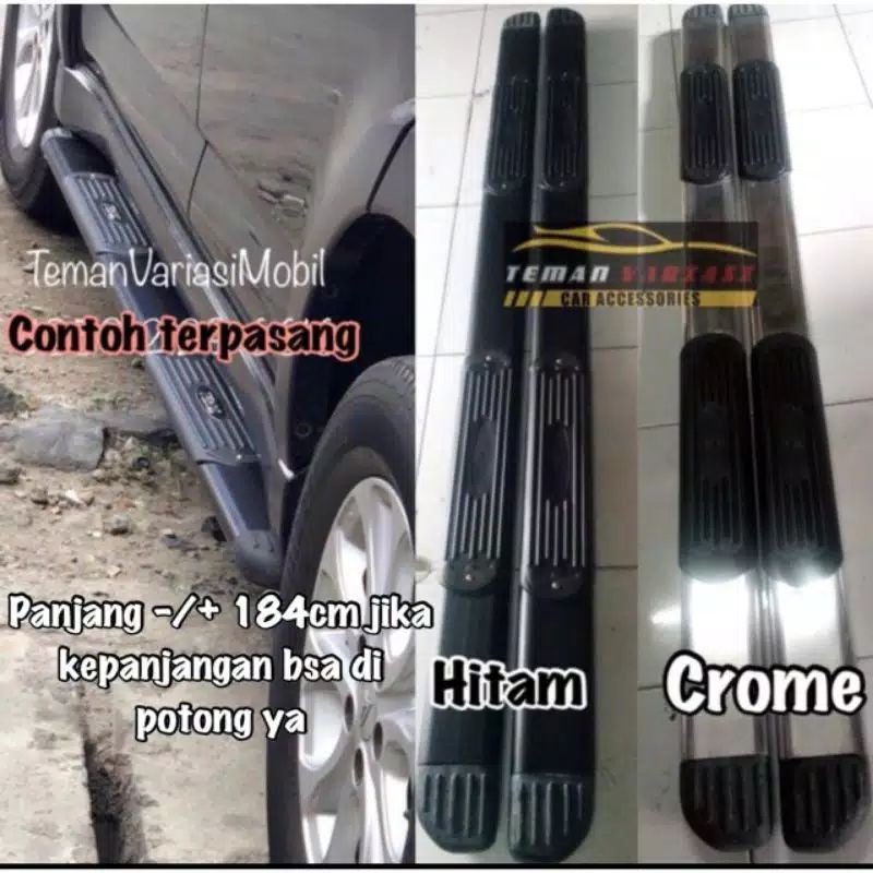 FOOT STEP AVANZA FOOTSTEP AVANZA INJAKAN KAKI SAMPING AVANZA PENGAMAN SAMPING  AVANZA