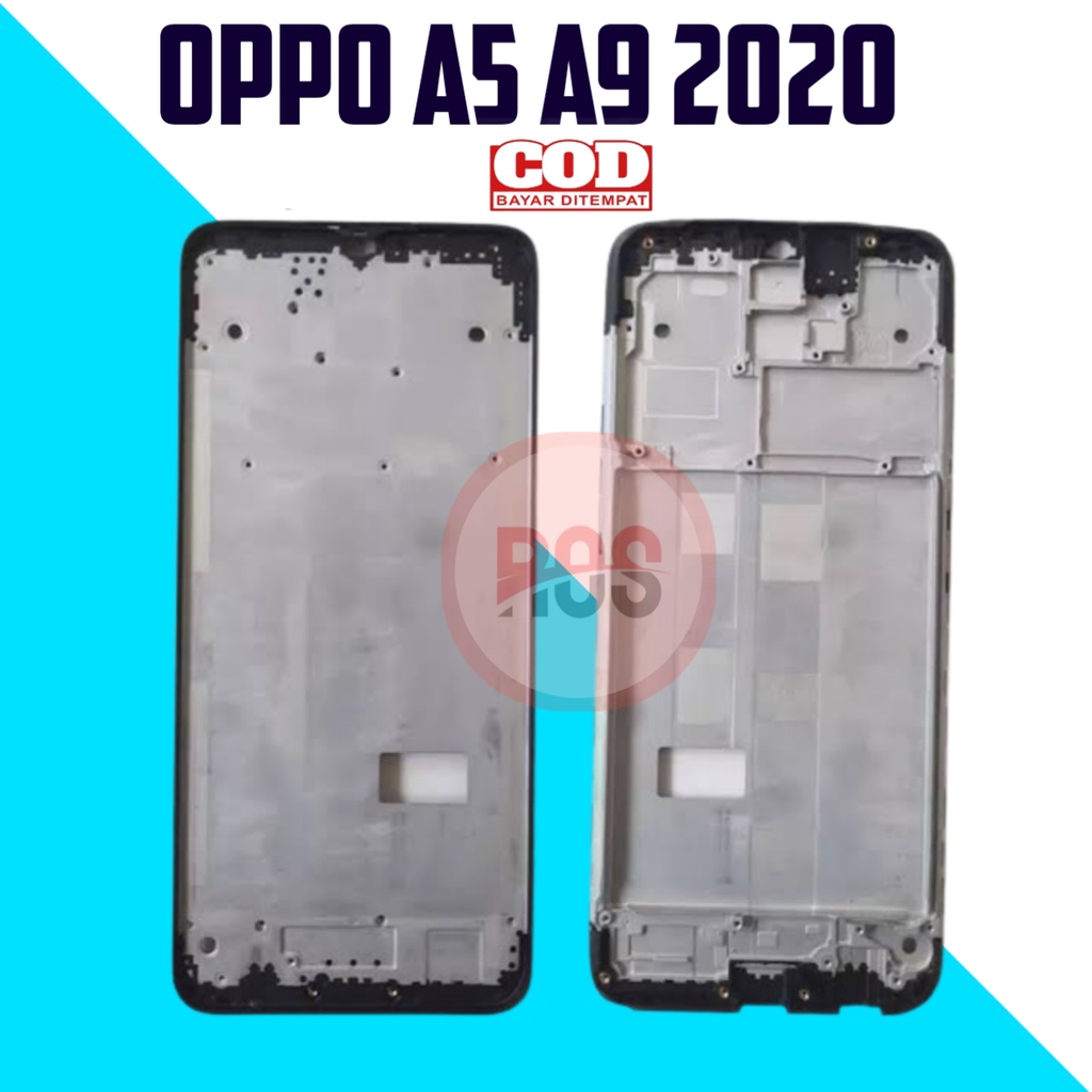 FRAME LCD BAZEL TULANG LCD TATAKAN LCD OPPO A5 2020 - OPPO A9 2020 ORIGINAL