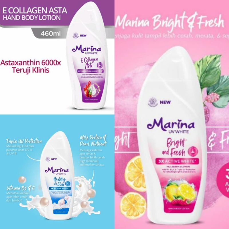 Marina Healthy &amp; Glow Body Lotion 460 ml