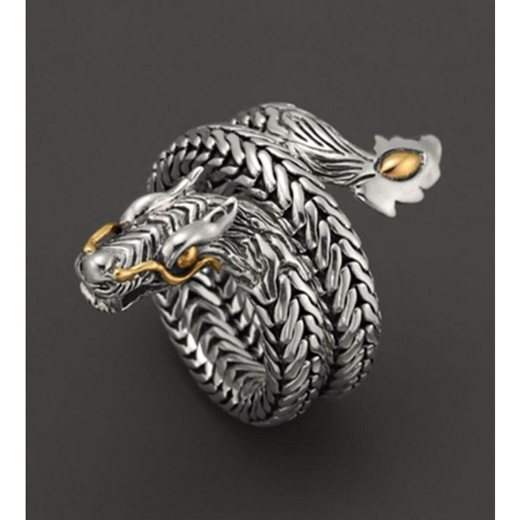 Cincin Bahan Stainless Steel Lapis Emas Warna Hitam Untuk Pria