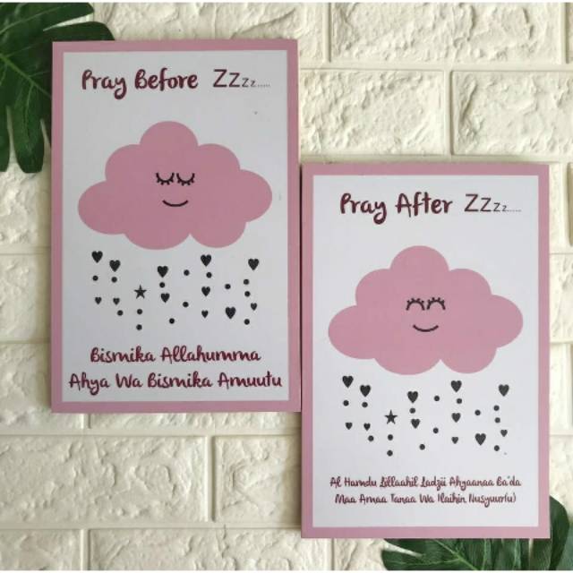 Walldeco Couple Doa Tidur