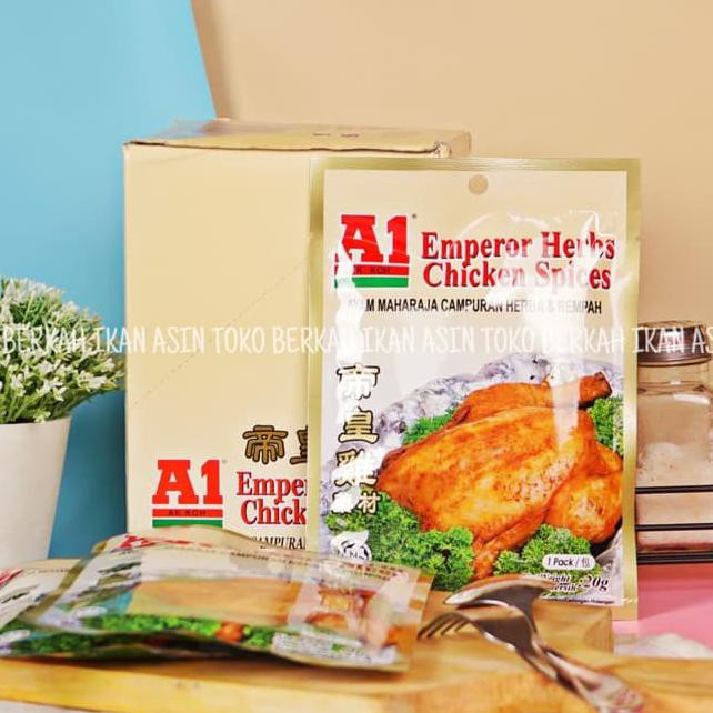 

Diskon A1 Emperor Herbs Chicken Spices / Bumbu Ayam Cuci Gudang Awal Tahun