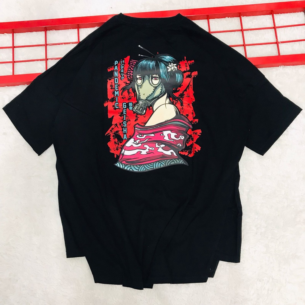 Oversized Streetwear Pandemic Geisha