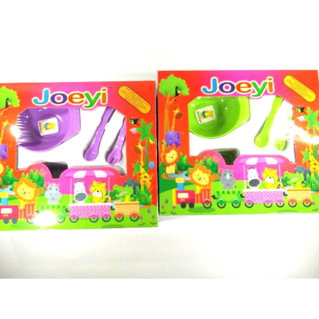 Feeding set bayi joeyi/ perlengkapan makan bayi