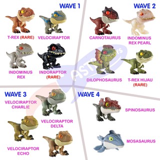  JURASSIC  DINO SNAP SQUAD WAVE 1 WAVE 2 WAVE 3 WAVE 4 