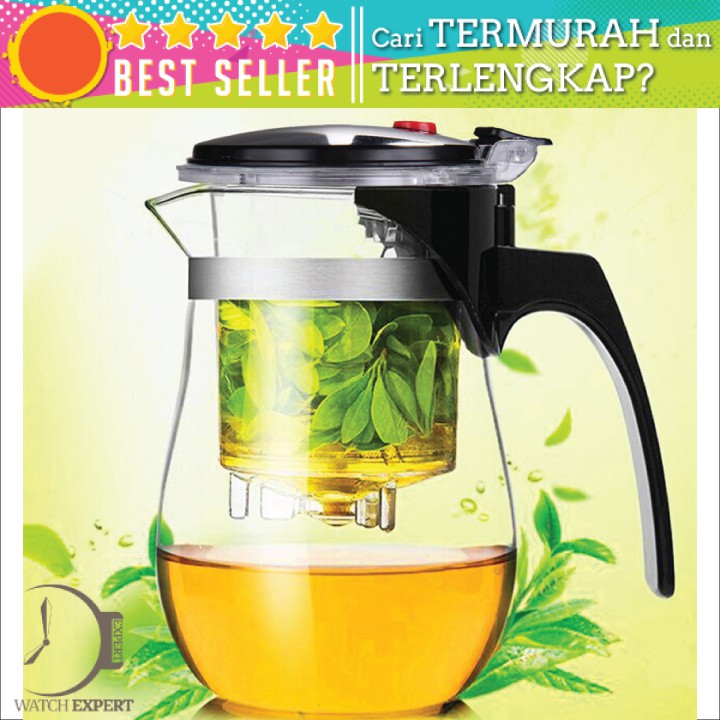 COD Teko Pitcher Teh 750ml For Chinese Teapot Maker - Transparent