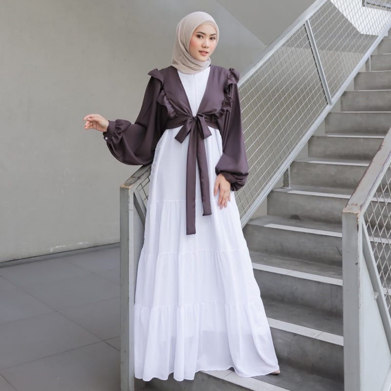 set ambrosia/ setelan wanita/ baju wanita/ gamis terbaru/ gamis termurah/ amborsia murah/ gamis masa