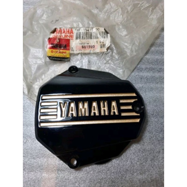 COVER POMPA OLI TUTUP OIL PUMP BLOK KOPLING RXKING KOBRA RX KING COBRA ORI ASLI ORIGINAL YAMAHA JAPA