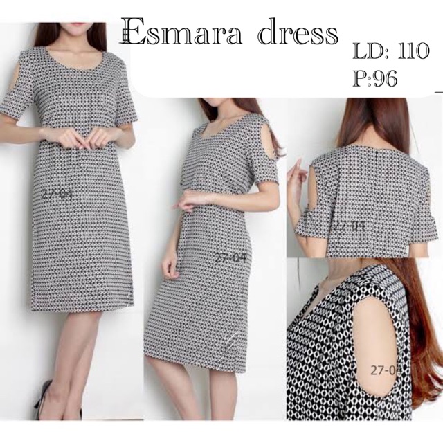 INNABIGSIZE || DRESS (LENGAN VAKSIN) ESMARA BIG SIZE JUMBO SIZE