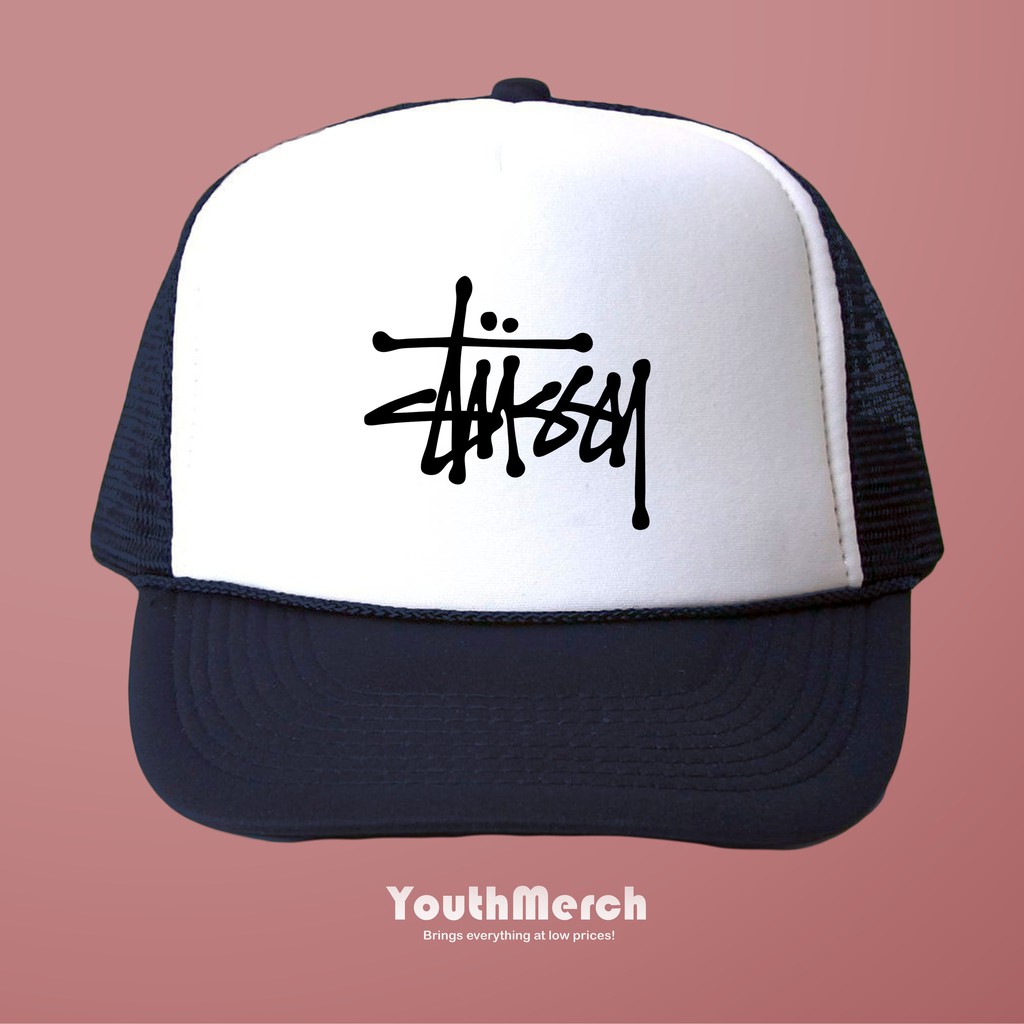 Topi Trucker Stussy - Brand Merch | Unisex | Trucker Stussy | Stussy Hat