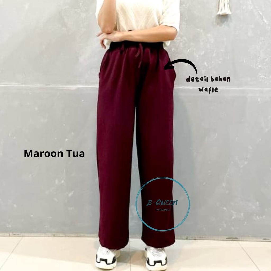 Celana Kulot Panjang - Loose Pants - Celana Kulot Wanita Loose Pants - Kulot Loose Pants Wanita