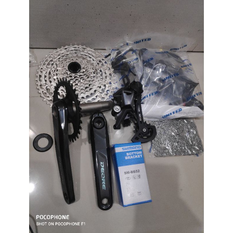 GRUPSET SHIMANO DEORE 1x12Speed 6100