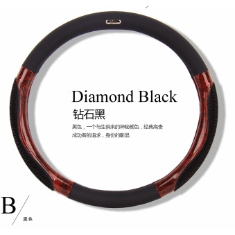 Sarung Cover Stir Mobil Carbon Sport Kulit [READY STOCK]