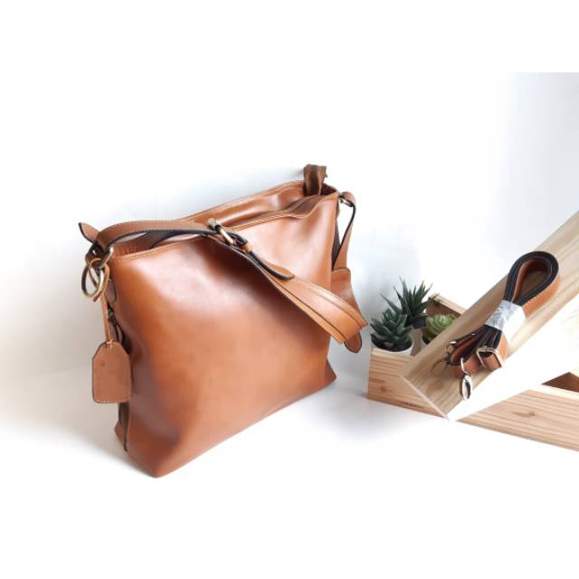 TAS PREMIUM KULIT PULL UP ASLI SUKAREGANG GARUT TAS KULIT FULL UP