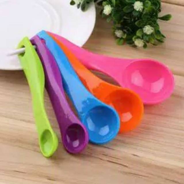 Alat Mpasi Sendok Takar Set / Measuring Spoon ( 1 set terdiri dari 5 sendok takar)