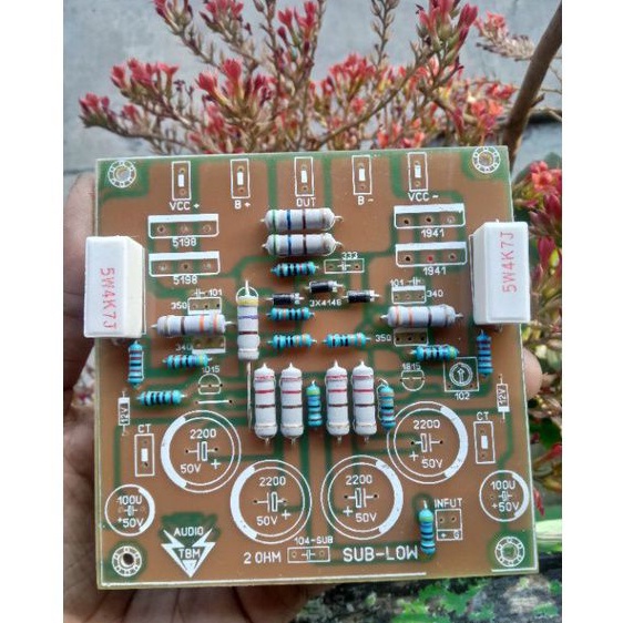 PCB TBM 2 Ohm Plus Resistor