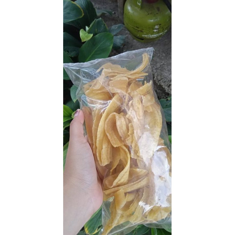 Keripik pisang asin || Keripik pisang gurih