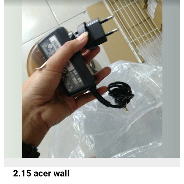 CHARGER NOTEBOOK ACER ONE HAPPY,ADAPTOR NOTEBOOK ACER ORIGINAL 2.15 A TYPE WALL