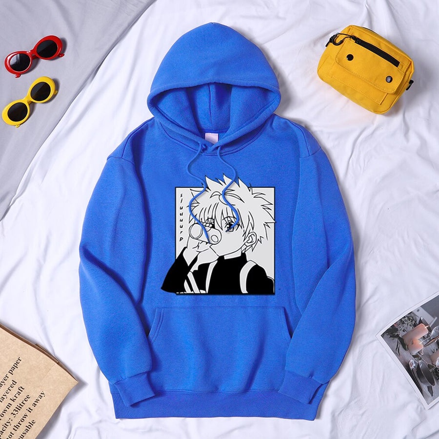 Jumper hoodie X Hunter Kirua II Sweater Hoodie Slurrp ( Pria &amp; Wanita )