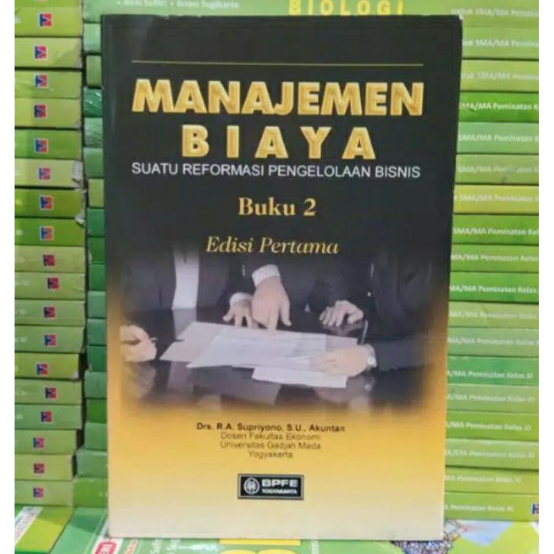 Jual Manajemen Biaya Buku 2 - Supriyono Buku BPFE UGM Original HVS ...