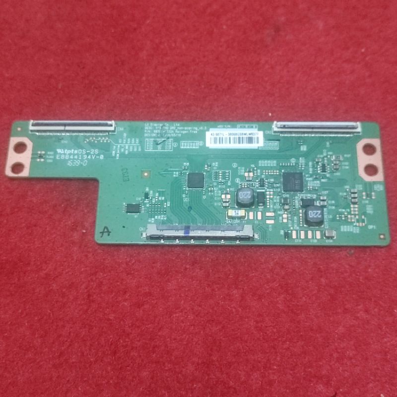 T con Tcon Ticon Tikon board logic papan panel tv led panasonic 43 - 43F302G - 43E302G - 43G302G