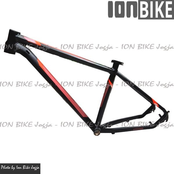 Frame 27.5 (M) United Speed Alloy Black Red Kabel Dalam Sepeda Mtb