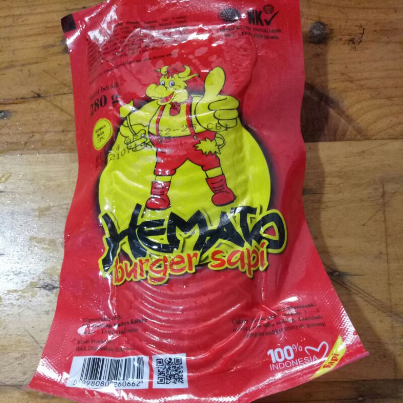 

BURGER SAPI HEMATO MINI ISI 20/280GR