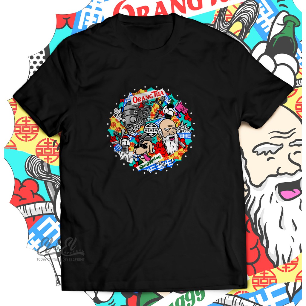 Kaos Orang Tua ShaggyDog Cotton Combed