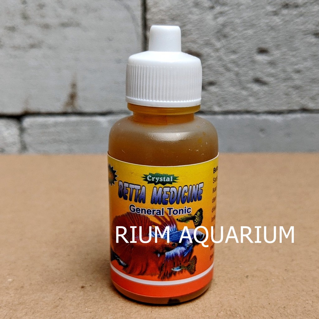 General Tonic Obat Ikan Cupang Betta Medicine Guppy Plakat Bagan Giant