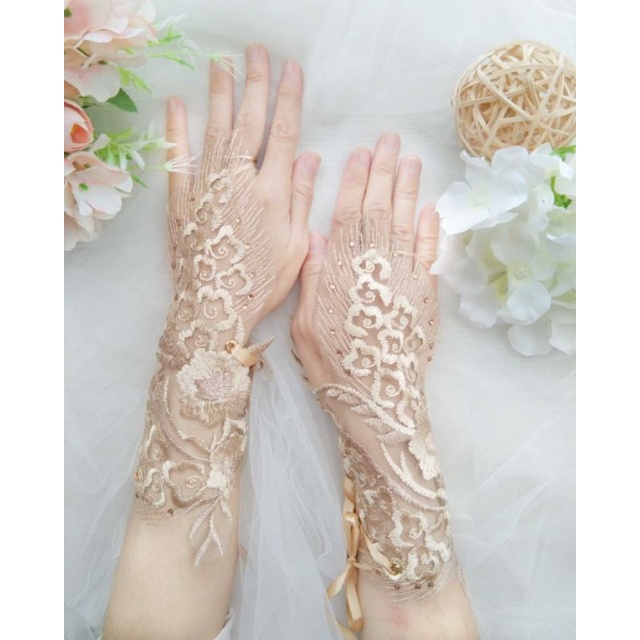 Sarung Tangan Pengantin / Henna Instant