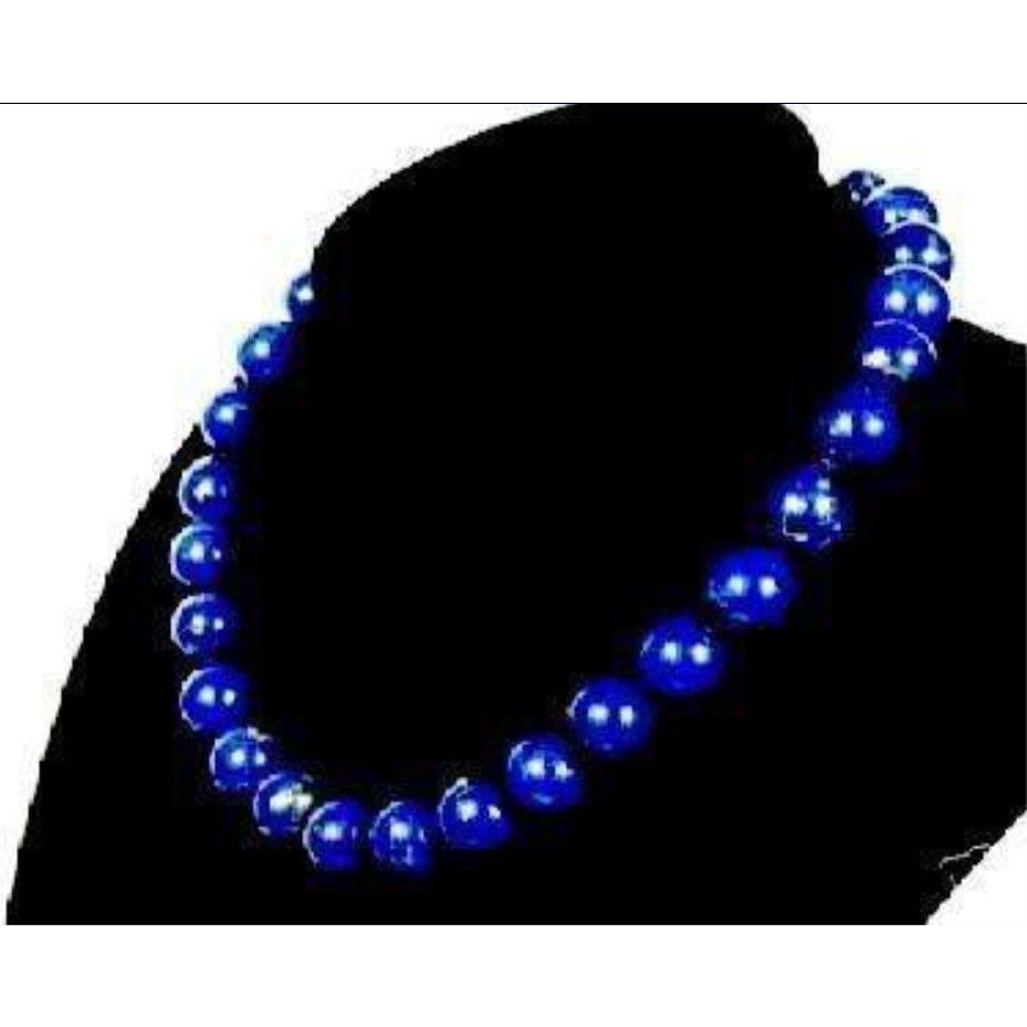 Kalung LAPIS LAZULI MESIR GRADE AAA 10 & 6-14MM