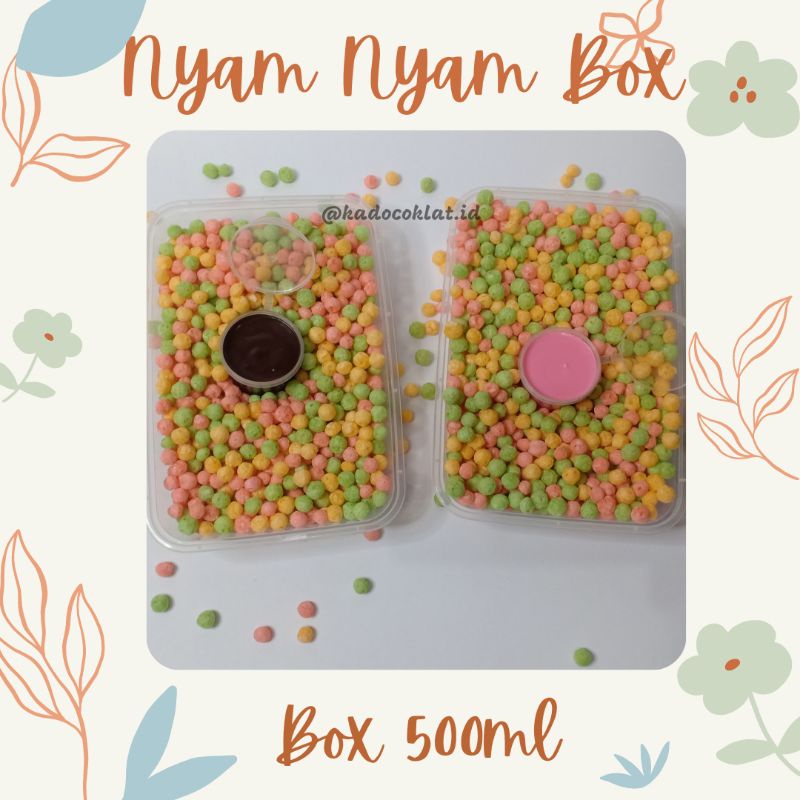 

NYAMNYAM BOX / NYAM NYAM STICK / RICE CRISPY BALL / SNACK JADUL