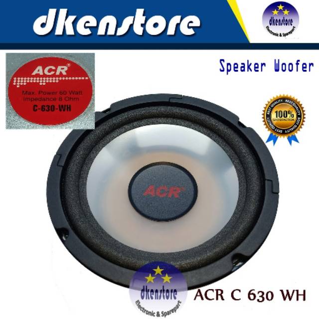 Speaker ACR C630WH Woofer