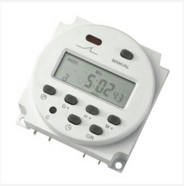 DC 12V digital timer programmable switch outo on off