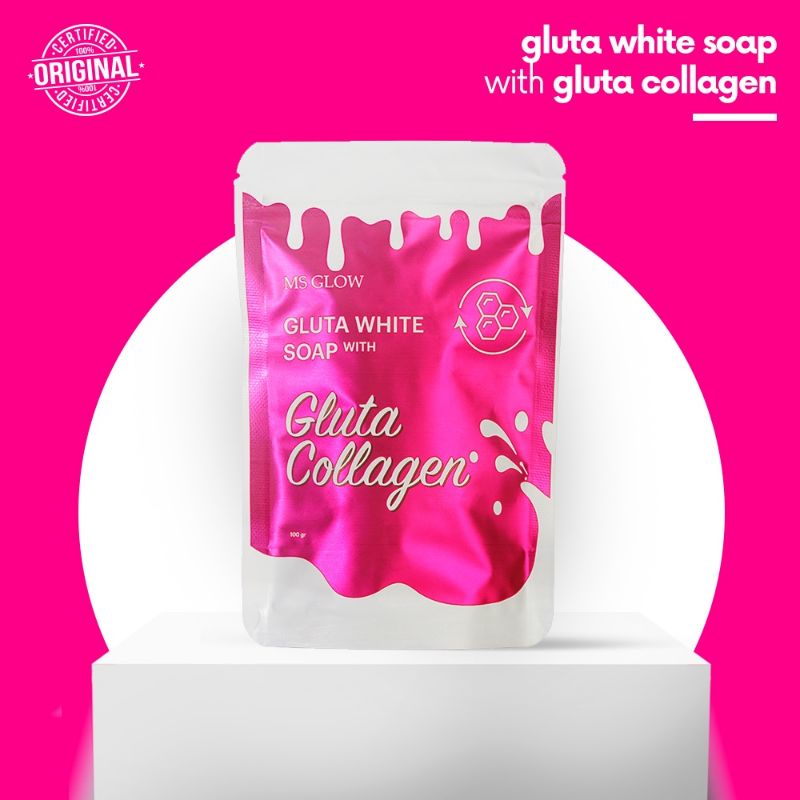 MS GLOW GLUTA COLLAGEN SOAP
