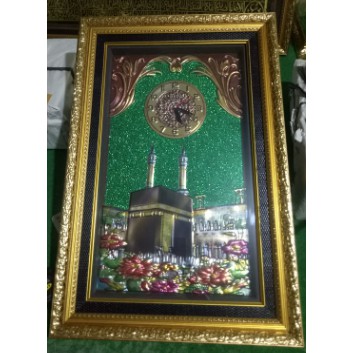 JAM DINDING KALIGRAFI 44X64X4 HIASAN DINDING